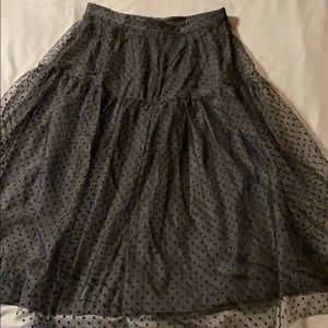 H&M Polka dot tulle skirt